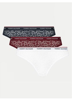 Tommy Hilfiger Komplet 3 par fig klasycznych UW0UW04897 Kolorowy ze sklepu MODIVO w kategorii Majtki damskie - zdjęcie 181184309
