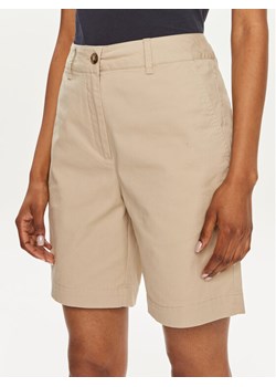 Gant Szorty materiałowe Chino 4020078 Beżowy Slim Fit ze sklepu MODIVO w kategorii Szorty - zdjęcie 181184505