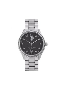 U.S. Polo Assn. Zegarek Colette USP8316BK Srebrny ze sklepu MODIVO w kategorii Zegarki - zdjęcie 181184528