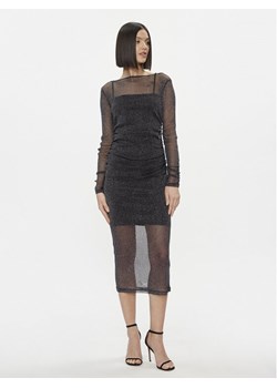 Please Sukienka koktajlowa A1WCCFQ000 Czarny Slim Fit ze sklepu MODIVO w kategorii Sukienki - zdjęcie 181184645