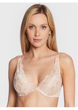 Wonderbra Biustonosz push-up WB000BHP Beżowy ze sklepu MODIVO w kategorii Biustonosze - zdjęcie 181184669