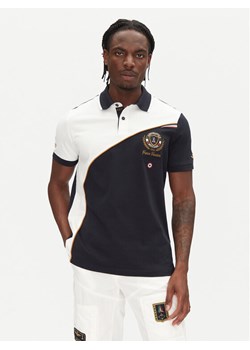 Aeronautica Militare Polo 251PO1858P173 Granatowy Regular Fit ze sklepu MODIVO w kategorii T-shirty męskie - zdjęcie 181184708