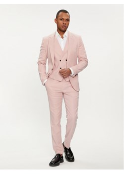 Hugo Garnitur Arti/Hesten 242 50526868 Różowy Extra Slim Fit ze sklepu MODIVO w kategorii Garnitury męskie - zdjęcie 181184736