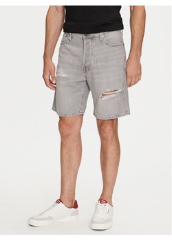 Jack&Jones Szorty jeansowe Jjichris 12253755 Szary Relaxed Fit ze sklepu MODIVO w kategorii Spodenki męskie - zdjęcie 181184739