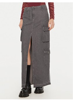 Patrizia Pepe Spódnica jeansowa 8G0415/D080-S684 Szary Regular Fit ze sklepu MODIVO w kategorii Spódnice - zdjęcie 181184769