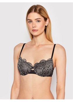 Wonderbra Biustonosz z fiszbiną WB000AQ8 Czarny ze sklepu MODIVO w kategorii Biustonosze - zdjęcie 181184789