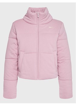 Reebok Kurtka zimowa Studio HK4745 Fioletowy Regular Fit ze sklepu MODIVO w kategorii Kurtki damskie - zdjęcie 181184816