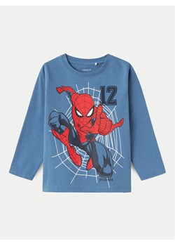 NAME IT Bluzka SPIDERMAN 13231947 Niebieski Regular Fit ze sklepu MODIVO w kategorii Bluzy i swetry - zdjęcie 181184825