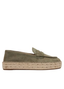 LAUREN RALPH LAUREN Espadryle Luize 802953958008 Khaki ze sklepu MODIVO w kategorii Espadryle damskie - zdjęcie 181184846