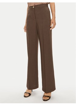 ViCOLO Spodnie materiałowe TB1562 Brązowy Regular Fit ze sklepu MODIVO w kategorii Spodnie damskie - zdjęcie 181184926
