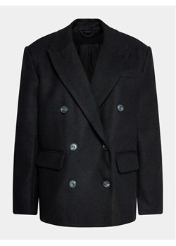 Gina Tricot Marynarka 20556 Czarny Regular Fit - id: 0000302991044 - marki Gina Tricot - 181184928 Gina Tricot Marynarka 20556 Czarny Regular Fit ze sklepu MODIVO w kategorii Marynarki damskie - zdjęcie 181184928