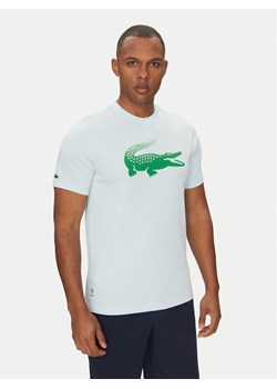 Lacoste T-Shirt TH8970 Błękitny Regular Fit ze sklepu MODIVO w kategorii T-shirty męskie - zdjęcie 181184936