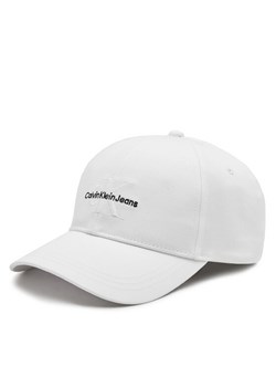 Calvin Klein Czapka z daszkiem Monologo Embro K50K512180 Biały ze sklepu MODIVO w kategorii Czapki z daszkiem męskie - zdjęcie 181185006