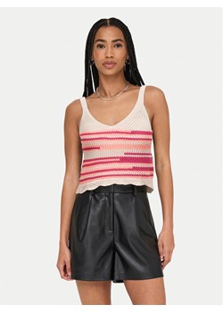 ONLY Top Merida 15344404 Różowy Regular Fit ze sklepu MODIVO w kategorii Bluzki damskie - zdjęcie 181185035