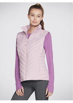 Skechers Bezrękawnik Goshield Everyday Vest JA7 Różowy Regular Fit ze sklepu MODIVO w kategorii Kamizelki damskie - zdjęcie 181185066