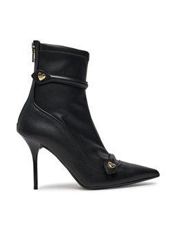 LOVE MOSCHINO Botki JA21099G0LIEZ000 Czarny ze sklepu MODIVO w kategorii Botki - zdjęcie 181185078