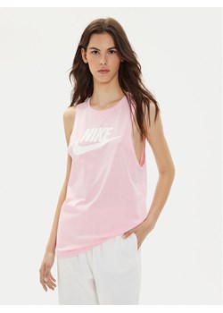 Nike Top CW2206 Różowy Regular Fit ze sklepu MODIVO w kategorii Bluzki damskie - zdjęcie 181185145