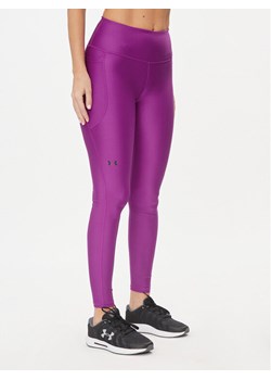 Under Armour Legginsy Armour Hirise Leg 1365336 Różowy Compression Fit ze sklepu MODIVO w kategorii Spodnie damskie - zdjęcie 181185197