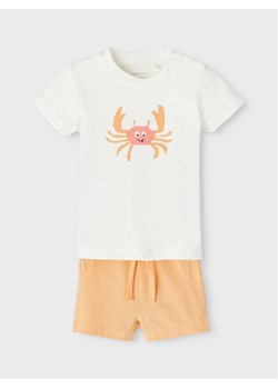 NAME IT Komplet t-shirt i szorty sportowe 13204117 Kolorowy Regular Fit ze sklepu MODIVO w kategorii Komplety niemowlęce - zdjęcie 181185215