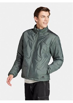 adidas Kurtka przejściowa Nuganic IS1265 Zielony Regular Fit ze sklepu MODIVO w kategorii Kurtki męskie - zdjęcie 181185298