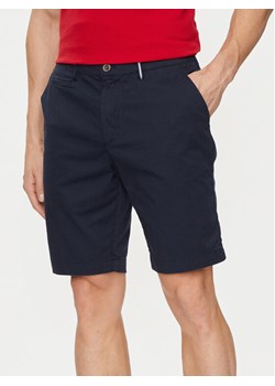 La Martina Szorty materiałowe YMB008 TW417 Granatowy Slim Fit ze sklepu MODIVO w kategorii Spodenki męskie - zdjęcie 181185415