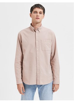 Selected Homme Koszula Rick 16077359 Beżowy Regular Fit ze sklepu MODIVO w kategorii Koszule męskie - zdjęcie 181185417