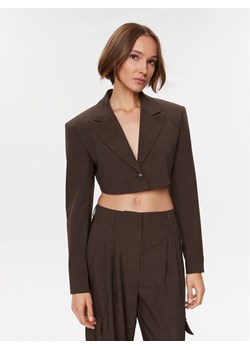 Herskind Marynarka Loreen 4911519 Brązowy Regular Fit ze sklepu MODIVO w kategorii Marynarki damskie - zdjęcie 181185488