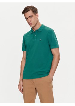 United Colors Of Benetton Polo 3089J3179 Zielony Regular Fit ze sklepu MODIVO w kategorii T-shirty męskie - zdjęcie 181185579