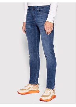 7 For All Mankind Jeansy Slimmy JSMSA230BD Niebieski Slim Fit ze sklepu MODIVO w kategorii Jeansy męskie - zdjęcie 181185675