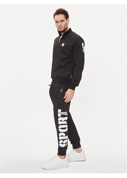 Plein Sport Dres Jogging Tracksuit: Top/Trousers AACC MJJ0606 SJO002N Czarny Regular Fit ze sklepu MODIVO w kategorii Dresy męskie - zdjęcie 181185846