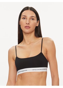 United Colors Of Benetton Biustonosz top 3OP81R00Q Czarny ze sklepu MODIVO w kategorii Biustonosze - zdjęcie 181185897