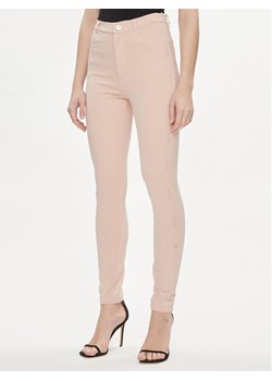 Liu Jo Spodnie materiałowe TA4149 JS182 Różowy Regular Fit ze sklepu MODIVO w kategorii Spodnie damskie - zdjęcie 181185978