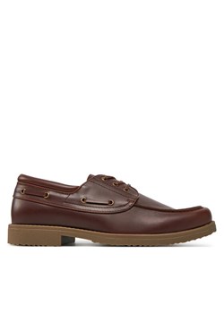 Jack&Jones Mokasyny Jfwdartmoor 12271006 Brązowy ze sklepu MODIVO w kategorii Mokasyny męskie - zdjęcie 181186035