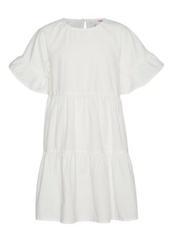 Vero Moda Girl Sukienka 10287423 Biały Regular Fit ze sklepu MODIVO w kategorii Sukienki dziewczęce - zdjęcie 181186045