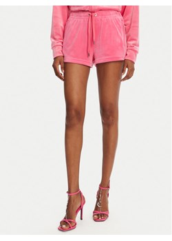 Juicy Couture Szorty sportowe Tamia JCWH121001 Różowy Regular Fit - id: 0000305034397 - marki Juicy Couture - 181186175 Juicy Couture Szorty sportowe Tamia JCWH121001 Różowy Regular Fit ze sklepu MODIVO w kategorii Szorty - zdjęcie 181186175
