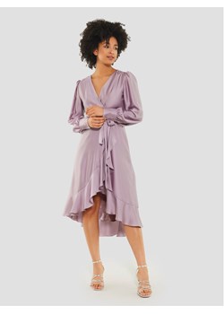 Swing Sukienka koktajlowa 5AE05800 Różowy Regular Fit ze sklepu MODIVO w kategorii Sukienki - zdjęcie 181186335