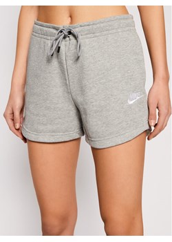 Nike Szorty sportowe Sportswear Essential CJ2158 Szary Standard Fit ze sklepu MODIVO w kategorii Szorty - zdjęcie 181186388