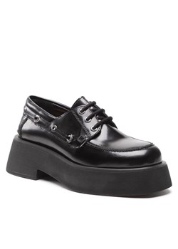 Simple Półbuty SL-30-02-000095 Czarny ze sklepu MODIVO w kategorii Półbuty damskie - zdjęcie 181186455