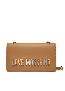 LOVE MOSCHINO Torebka JC4302PP0IKN0226 Brązowy ze sklepu MODIVO w kategorii Kopertówki - zdjęcie 181186478