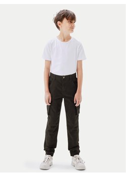 NAME IT Spodnie materiałowe Bamgo 13151735 Czarny Regular Fit ze sklepu MODIVO w kategorii Spodnie chłopięce - zdjęcie 181186486