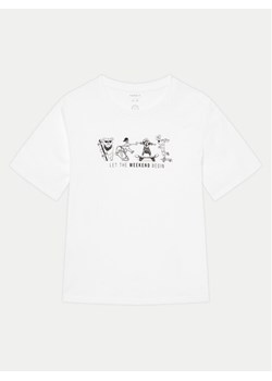 NAME IT T-Shirt Bocalle 13241851 Biały Regular Fit ze sklepu MODIVO w kategorii T-shirty chłopięce - zdjęcie 181186598