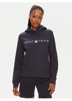 Gant Bluza Archive Shield 4200756 Granatowy Regular Fit ze sklepu MODIVO w kategorii Bluzy damskie - zdjęcie 181186616