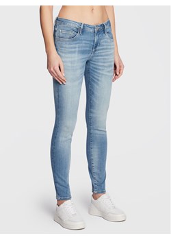 Guess Jeansy Annette W2YA99 D4Q01 Niebieski Skinny Fit ze sklepu MODIVO w kategorii Jeansy damskie - zdjęcie 181186687