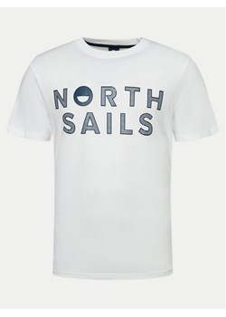 North Sails T-Shirt 692973 Biały Regular Fit ze sklepu MODIVO w kategorii T-shirty męskie - zdjęcie 181186699