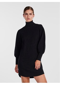 YAS Sukienka dzianinowa 26030696 Czarny Regular Fit ze sklepu MODIVO w kategorii Sukienki - zdjęcie 181186807