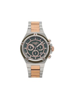 Roamer Zegarek Tempomaster Chrono 221837 49 75 20 Srebrny - id: 7640185787063 - marki Roamer - 181186917 Roamer Zegarek Tempomaster Chrono 221837 49 75 20 Srebrny ze sklepu MODIVO w kategorii Zegarki - zdjęcie 181186917