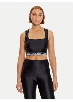 Liu Jo Sport Top TF4191 J4726 Czarny Regular Fit ze sklepu MODIVO w kategorii Bluzki damskie - zdjęcie 181186945