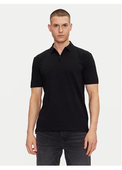 HUGO Polo Dekok233 50543368 Czarny Regular Fit ze sklepu MODIVO w kategorii T-shirty męskie - zdjęcie 181187006