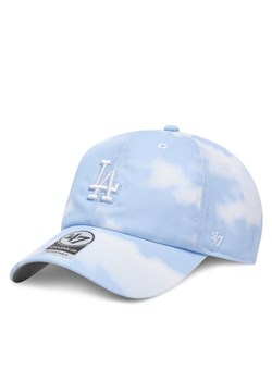 47 Brand Czapka z daszkiem MLB LA Dodgers In The Clouds ’47 Clean Up B-ITCCU12PTS Błękitny ze sklepu MODIVO w kategorii Czapki z daszkiem damskie - zdjęcie 181187056