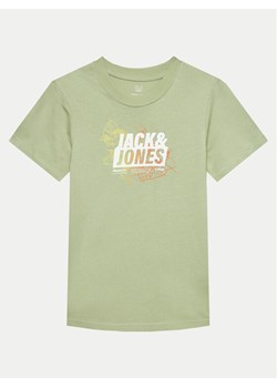 Jack&Jones Junior T-Shirt Map Summer 12257988 Szary Regular Fit ze sklepu MODIVO w kategorii T-shirty chłopięce - zdjęcie 181187065